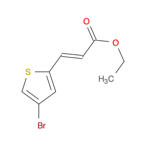 (E)-ethyl 3-(4-bromothiophen-2-yl)acrylate