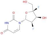 1-[(2R,3R,4S,5S)-3,5-difluoro-4-hydroxy-5-(hydroxymethyl)oxolan-2-yl]-1,2,3,4-tetrahydropyrimidine…
