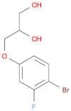 3-(4-Bromo-3-fluorophenoxy)propane-1,2-diol
