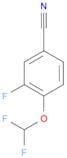 4-(Difluoromethoxy)-3-fluorobenzonitrile