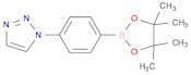 1-[4-(4,4,5,5-tetramethyl-1,3,2-dioxaborolan-2-yl)phenyl]triazole