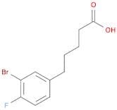 5-(3-Bromo-4-fluorophenyl)pentanoic acid