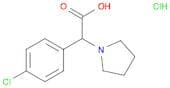 2-(4-Chlorophenyl)-2-(pyrrolidin-1-yl)acetic acid hydrochloride
