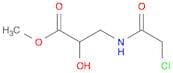 methyl 3-(2-chloroacetamido)-2-hydroxypropanoate