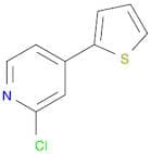 2-Chloro-4-(thiophen-2-yl)pyridine