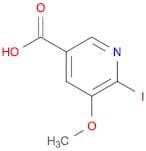 6-Iodo-5-methoxynicotinic acid