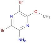 3,5-dibromo-6-methoxy-2-aminopyrazine