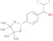 2,2-difluoro-1-[4-(tetramethyl-1,3,2-dioxaborolan-2-yl)phenyl]ethan-1-ol