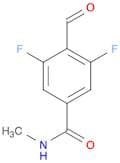 3,5-difluoro-4-formyl-N-methylbenzamide