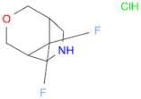 9,9-Difluoro-3-oxa-7-azabicyclo[3.3.1]nonane hydrochloride