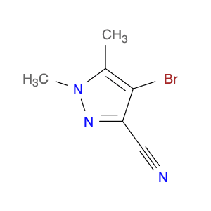 4-Bromo-1,5-dimethyl-1H-pyrazole-3-carbonitrile