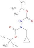 DI-TERT-BUTYL 1-(CYCLOPROPYLMETHYL)HYDRAZINE-1,2-DICARBOXYLATE