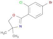 2-(4-bromo-2-chlorophenyl)-4,4-dimethyl-4,5-dihydrooxazole