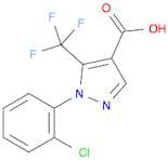 1-(2-Chlorophenyl)-5-(trifluoromethyl)-1H-pyrazole-4-carboxylic acid