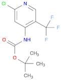 tert-Butyl (2-chloro-5-(trifluoromethyl)pyridin-4-yl)carbamate