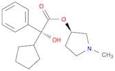 (R)-(R)-1-Methylpyrrolidin-3-Yl 2-Cyclopentyl-2-Hydroxy-2-Phenylacetate
