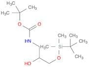 TERT-BUTYL 3-(TERT-BUTYLDIMETHYLSILYLOXY)-2-HYDROXYPROPYLCARBAMATE