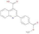 2-(4-(methoxycarbonyl)phenyl)quinoline-4-carboxylic acid