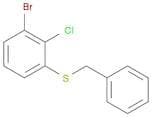 1-benzylsulfanyl-3-bromo-2-chlorobenzene