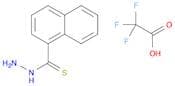 naphthalene-1-carbothiohydrazide 2,2,2-trifluoroacetate