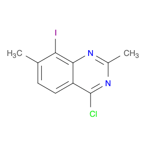 4-CHLORO-8-IODO-2,7-DIMETHYLQUINAZOLINE