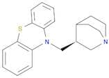 10-[[(3S)-1-azabicyclo[2.2.2]octan-3-yl]methyl]phenothiazine