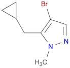 4-bromo-5-(cyclopropylmethyl)-1-methyl-1H-pyrazole