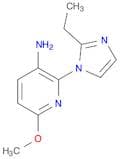 2-(2-ethyl-1H-imidazol-1-yl)-6-methoxypyridin-3-amine