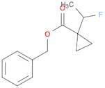 benzyl 1-(1-fluoroethyl)cyclopropanecarboxylate