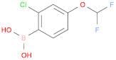 (2-Chloro-4-(difluoromethoxy)phenyl)boronic acid