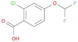 2-Chloro-4-(difluoromethoxy)benzoic acid