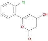 6-(2-chlorophenyl)-4-hydroxy-2H-pyran-2-one