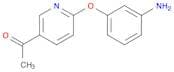 1-[6-(3-aminophenoxy)pyridin-3-yl]ethan-1-one