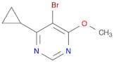 5-Bromo-4-cyclopropyl-6-methoxypyrimidine
