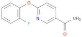 1-(6-(2-fluorophenoxy)pyridin-3-yl)ethanone