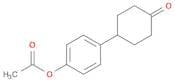 4-(4-Oxocyclohexyl)phenyl acetate