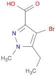 4-Bromo-5-ethyl-1-methyl-1H-pyrazole-3-carboxylic acid