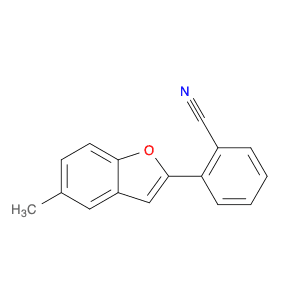 2-(5-methylbenzofuran-2-yl)benzonitrile
