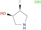 (3R,4S)-4-FLUOROPYRROLIDIN-3-OL HCL