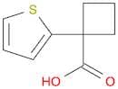 1-(Thiophen-2-yl)cyclobutanecarboxylic acid