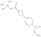 Tert-Butyl 3-(4-(Methoxycarbonyl)Phenyl)Azetidine-1-Carboxylate