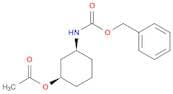 (1R,3S)-3-(((Benzyloxy)Carbonyl)Amino)Cyclohexyl Acetate