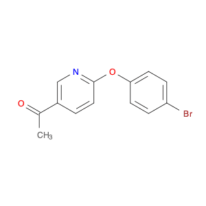 1-[6-(4-bromophenoxy)pyridin-3-yl]ethan-1-one