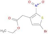 Ethyl 2-(5-bromo-2-nitrothiophen-3-yl)acetate