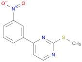 2-(Methylthio)-4-(3-nitrophenyl)pyrimidine