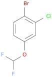 1-Bromo-2-chloro-4-(difluoromethoxy)benzene