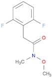 2-(2,6-DIFLUOROPHENYL)-N-METHOXY-N-METHYLACETAMIDE