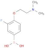(4-(2-(Dimethylamino)ethoxy)-3-fluorophenyl)boronic acid