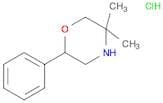 5,5-DIMETHYL-2-PHENYLMORPHOLINE HCL
