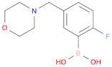 Boronic acid, B-[2-fluoro-5-(4-morpholinylmethyl)phenyl]-